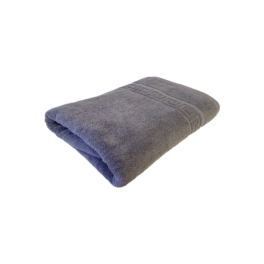 towel 50*90 cm gray, 100% cottom